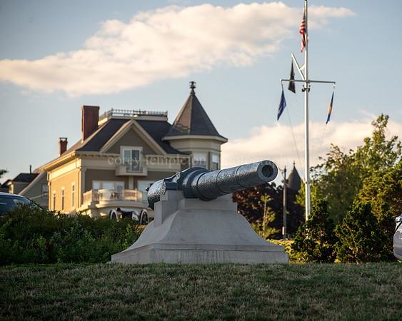 Cannon in Fort Allen Park on Munjoy Hill, Summer